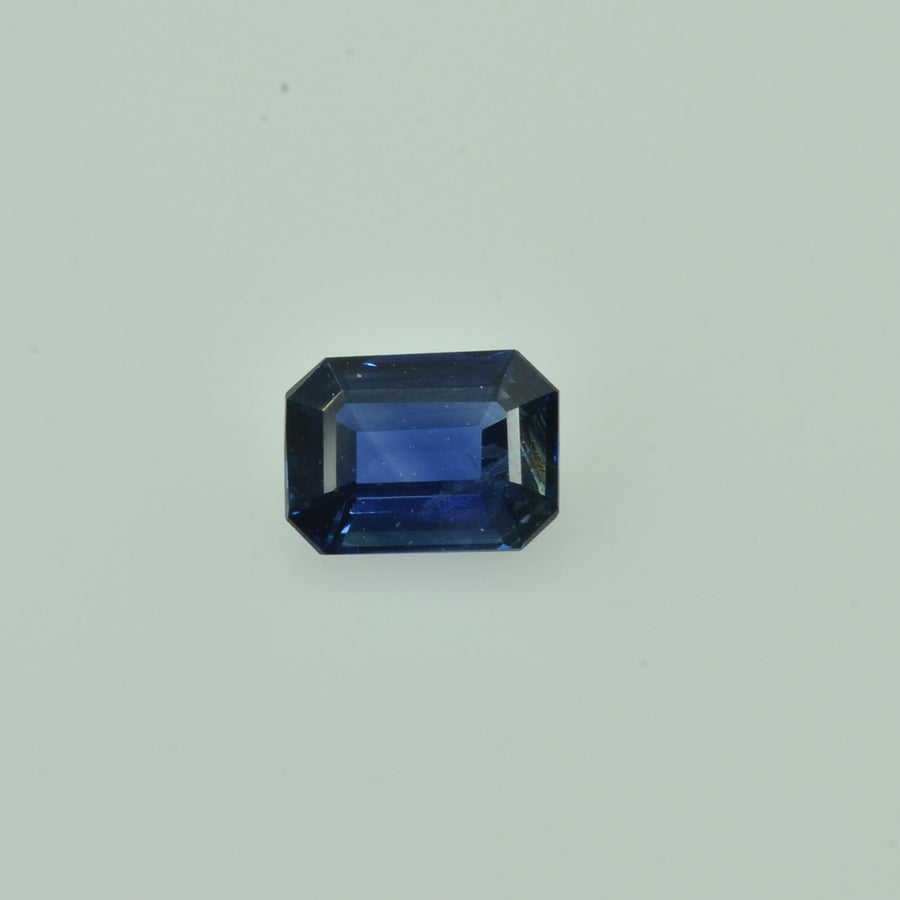 0.71 cts Natural Blue Sapphire Loose Gemstone Emerald Cut