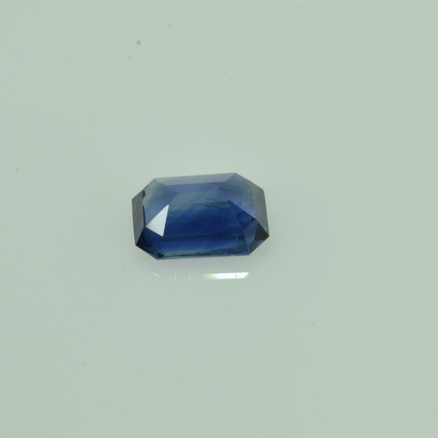 0.71 cts Natural Blue Sapphire Loose Gemstone Emerald Cut