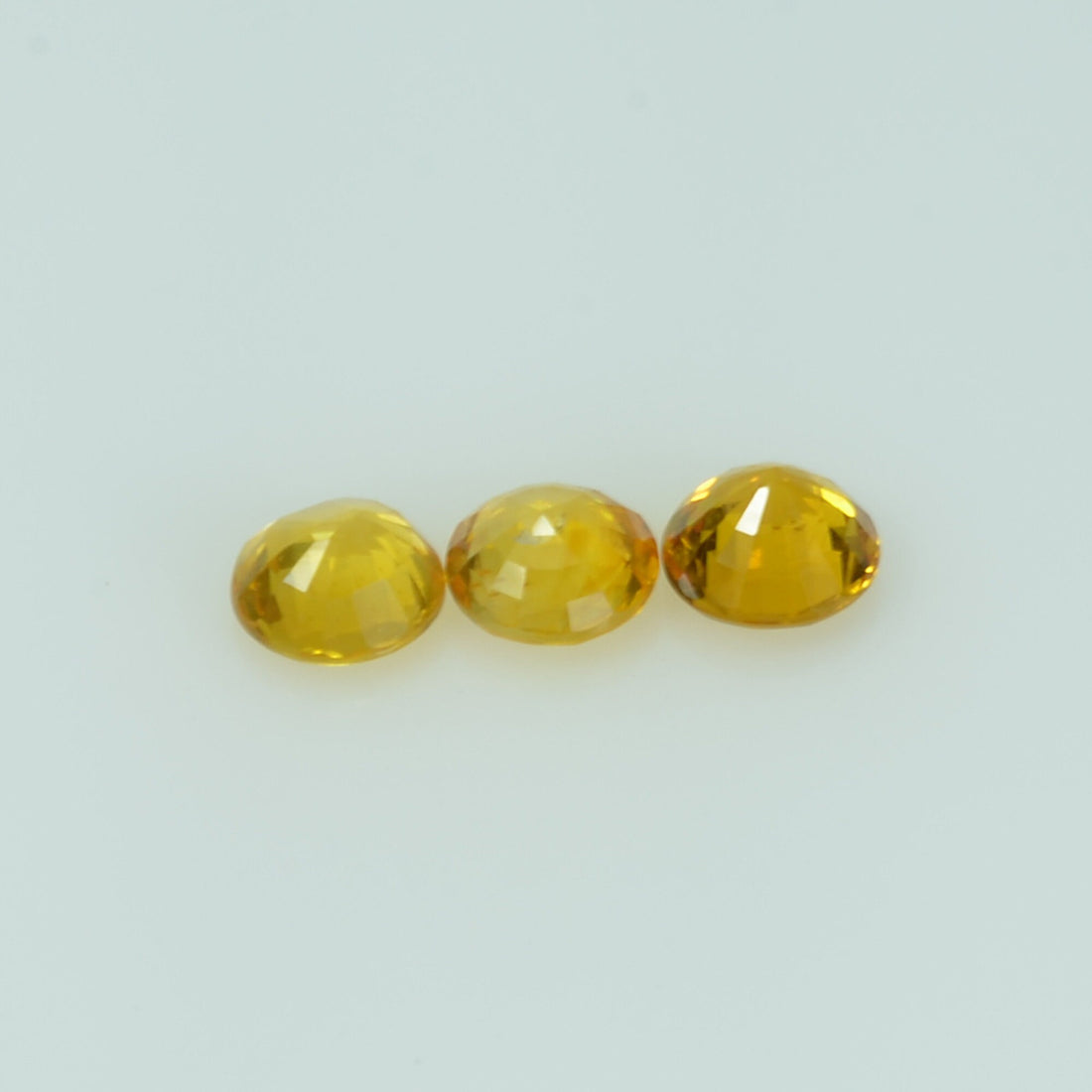 4.5 mm Natural Yellow Sapphire Loose Gemstone Round Cut