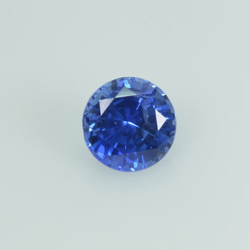 0.83 Cts Natural Blue Sapphire Loose Gemstone Round Cut