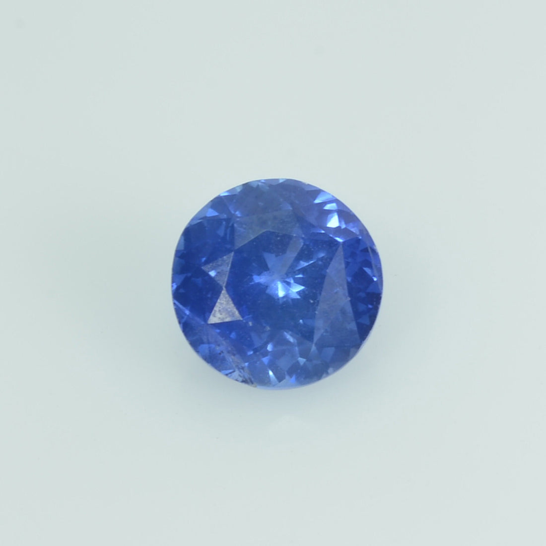 0.87 Cts Natural Blue Sapphire Loose Gemstone Round Cut