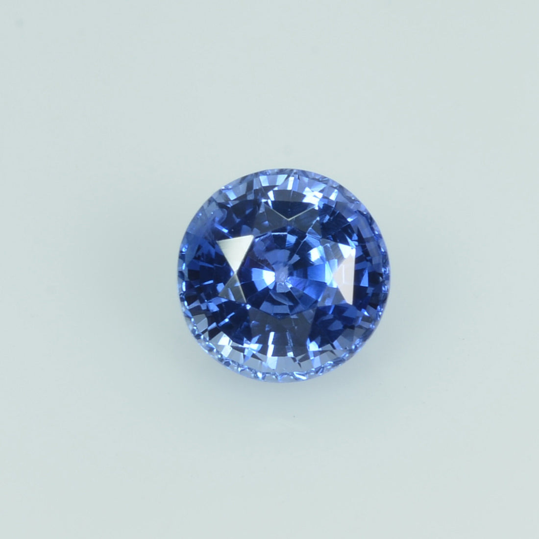 1.01 Cts Natural Blue Sapphire Loose Gemstone Round Cut