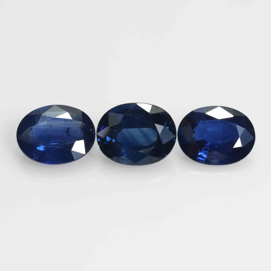 9x7 MM Natural Blue Sapphire Loose Gemstone Oval Cut