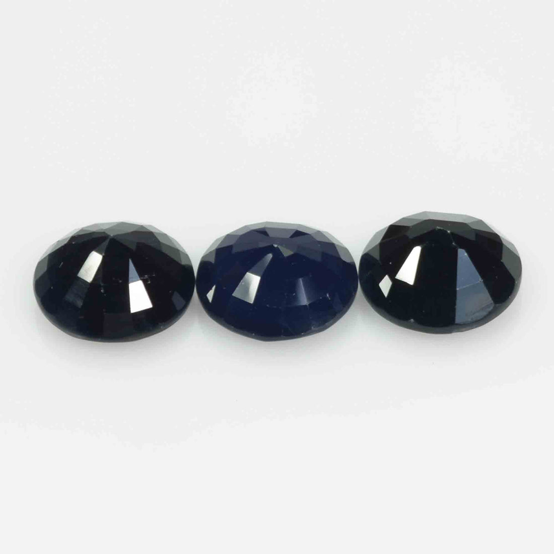 8.0 MM Natural Blue Sapphire Loose Gemstone Round Cut