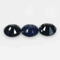 8.0 MM Natural Blue Sapphire Loose Gemstone Round Cut