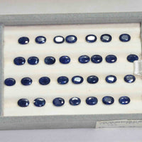 7x5 MM Natural Blue Sapphire Loose Gemstone Oval Cut