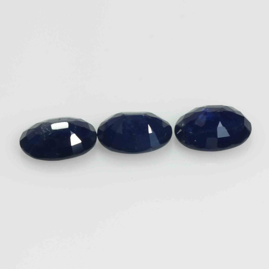 7x5 MM Natural Blue Sapphire Loose Gemstone Oval Cut