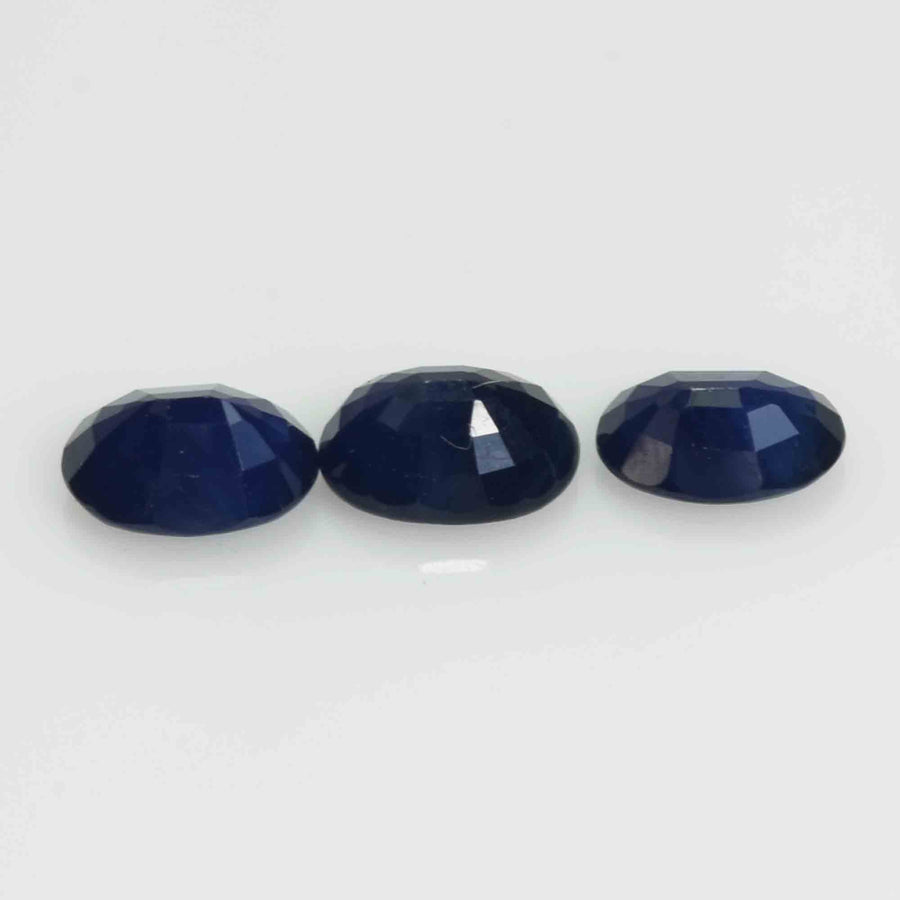 7x5 MM Natural Blue Sapphire Loose Gemstone Oval Cut