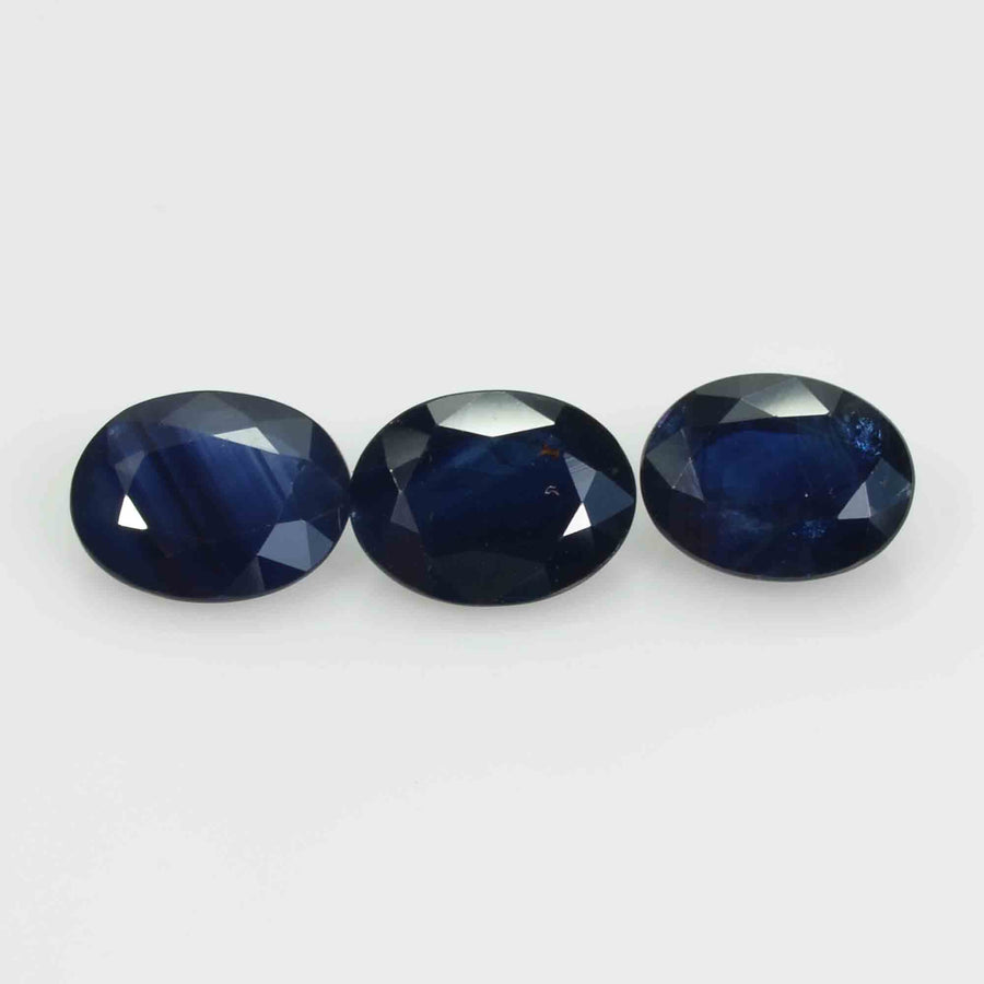 9x7 MM Natural Blue Sapphire Loose Gemstone Oval Cut