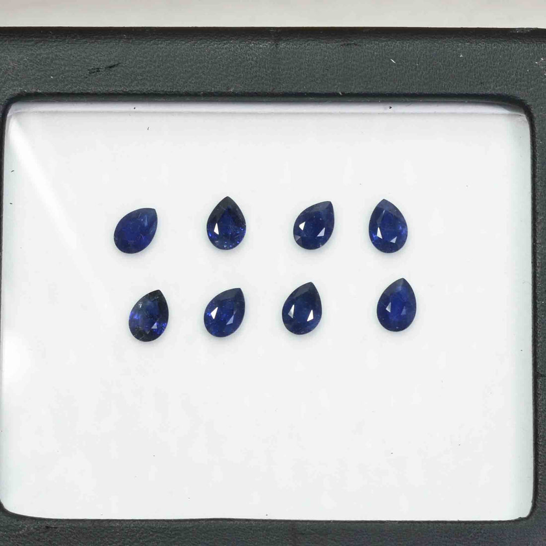 7x5 MM Natural Blue Sapphire Loose Gemstone Pear Cut