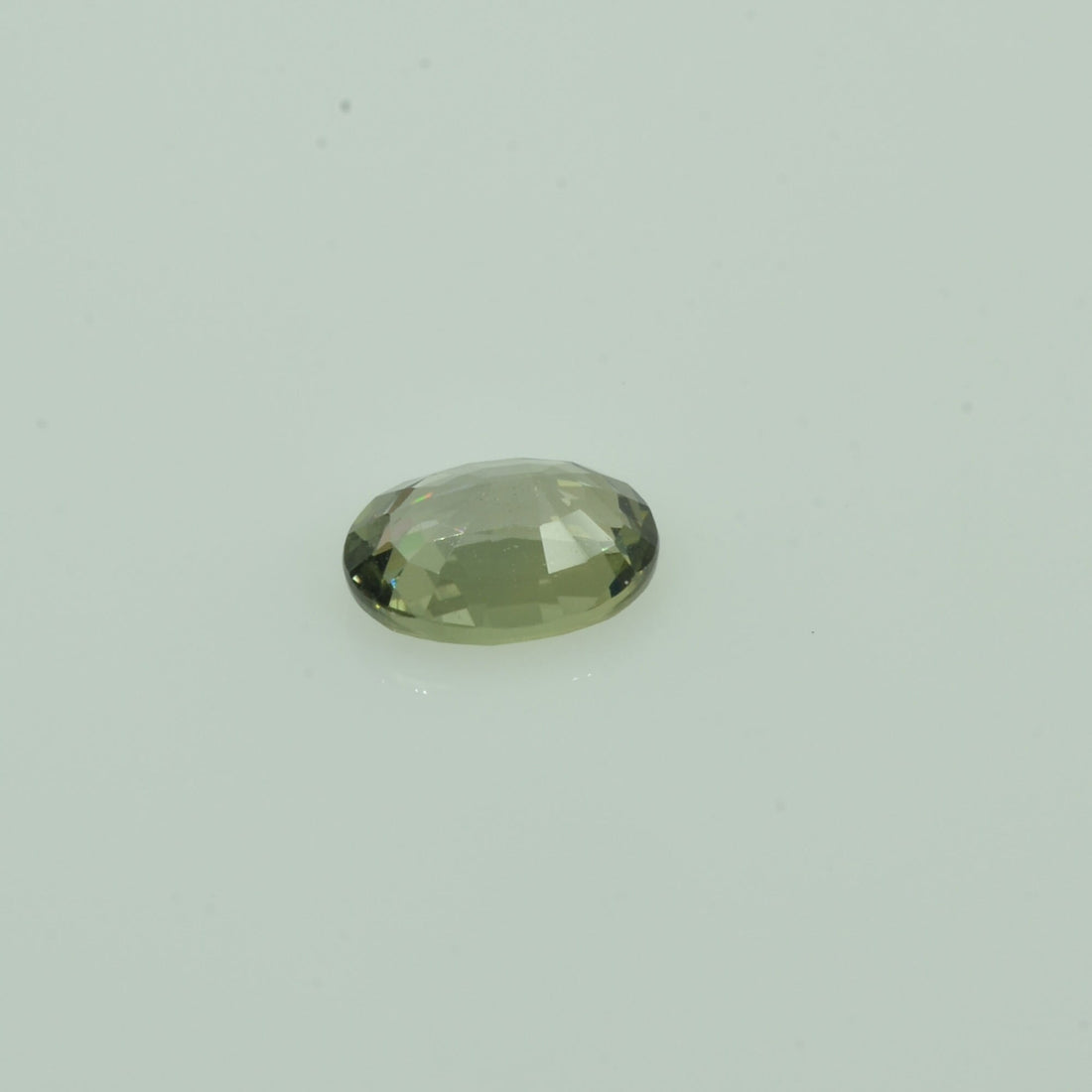 0.64 cts Natural Yellow Ash Sapphire Loose Gemstone Oval Cut