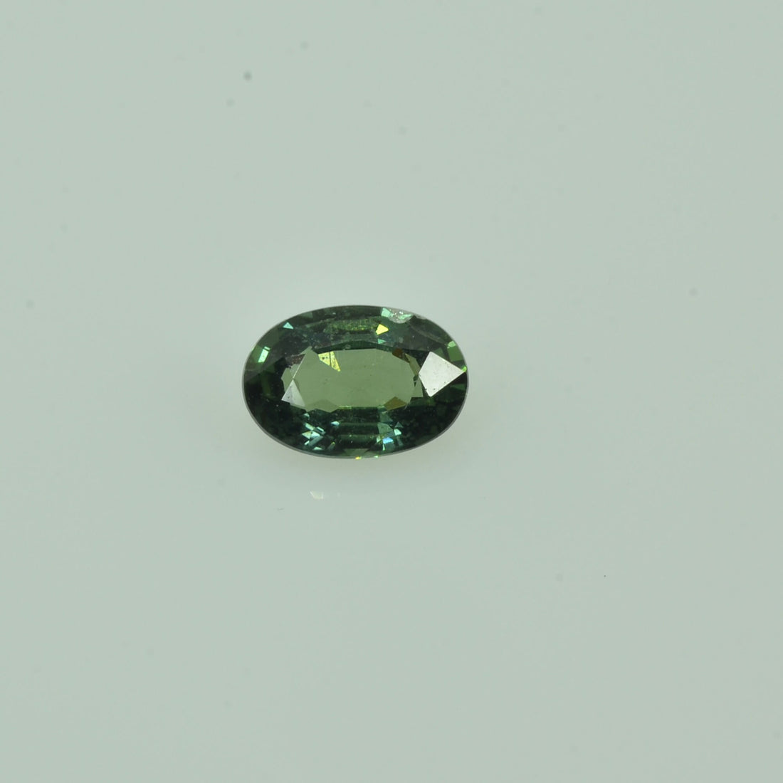 0.59 cts Natural Blue Green Sapphire Loose Gemstone Oval Cut