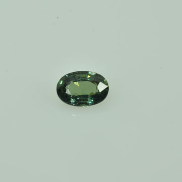 0.59 cts Natural Blue Green Sapphire Loose Gemstone Oval Cut