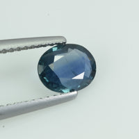 0.87 Cts Natural Blue Sapphire Loose Gemstone Oval Cut