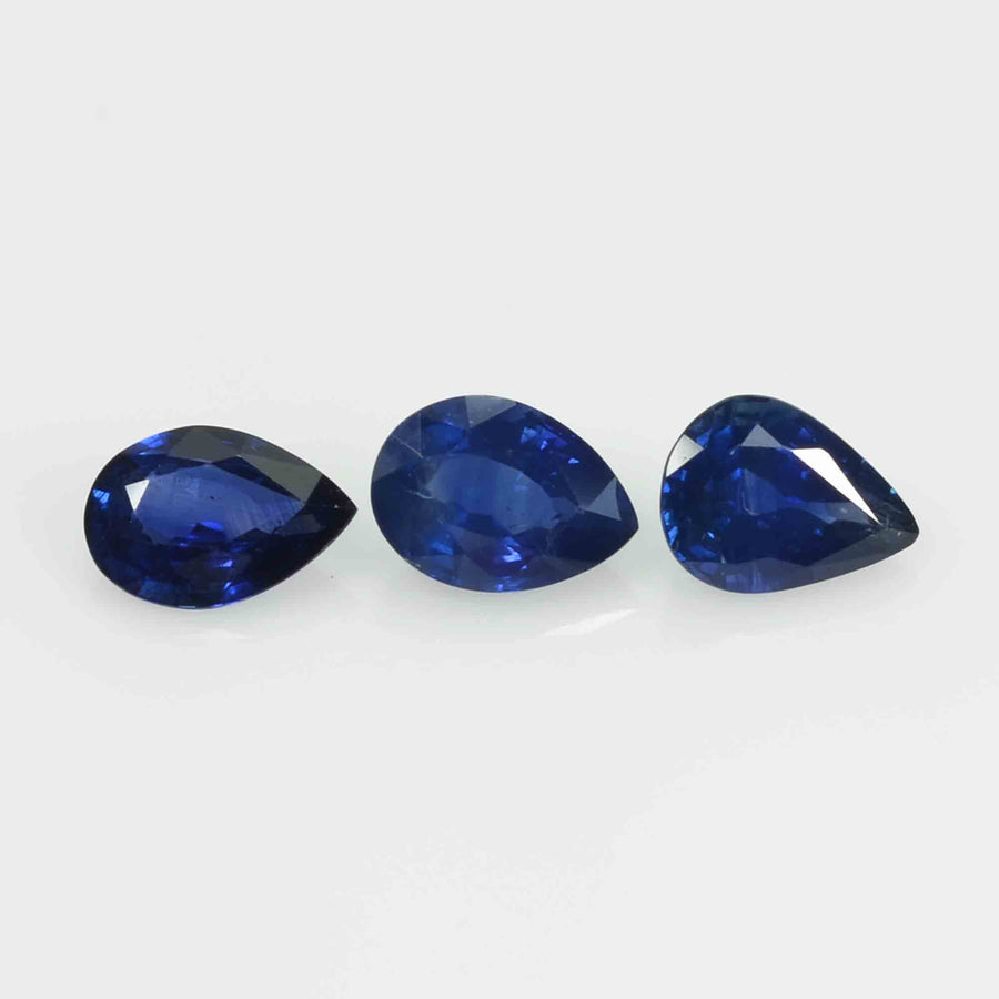 7x5 MM Natural Blue Sapphire Loose Gemstone Oval Cut