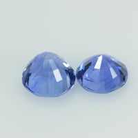 5.5 mm Natural Blue Sapphire Loose Gemstone Round Cut