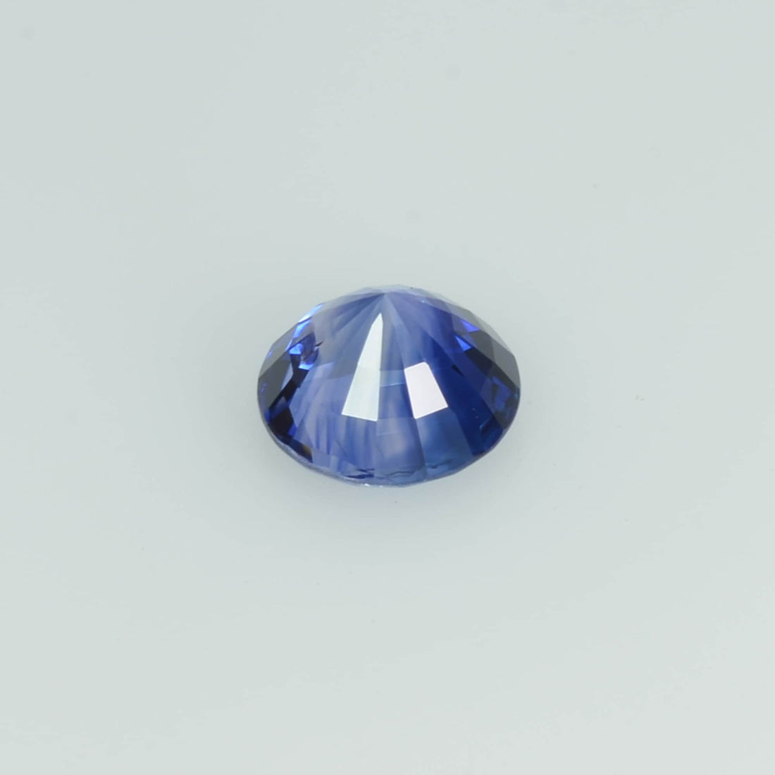 0.64 Cts Natural Blue Sapphire Loose Gemstone Round Cut