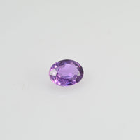 0.20 Cts Natural Lavender Sapphire Loose Gemstone Oval Cut