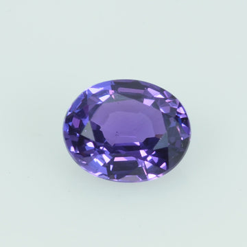 0.59 Cts Natural Lavender Sapphire Loose Gemstone Oval Cut
