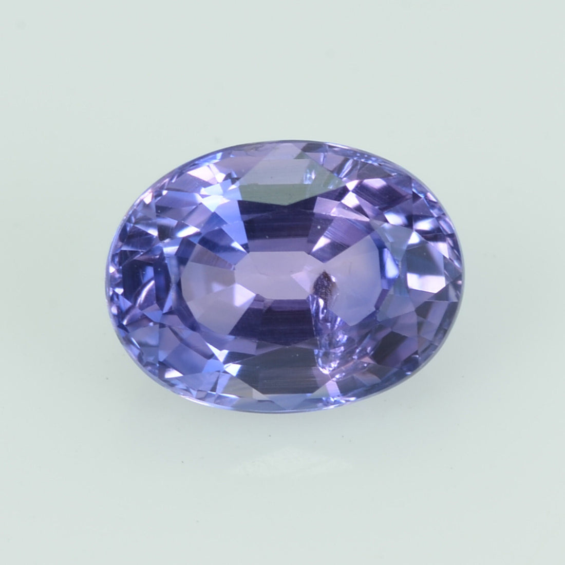 1.02 Cts Natural Lavender Sapphire Loose Gemstone Oval Cut