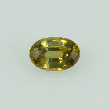0.34 Cts Natural Yellow Sapphire Loose Gemstone Oval Cut