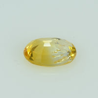 0.49 Cts Natural Yellow Sapphire Loose Gemstone Oval Cut