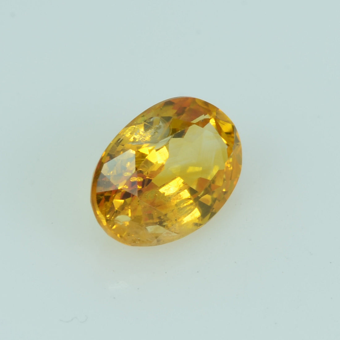 0.53 Cts Natural Yellow Sapphire Loose Gemstone Oval Cut