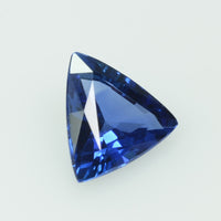 0.63 Cts Natural Blue Sapphire Loose Gemstone Trillion Cut