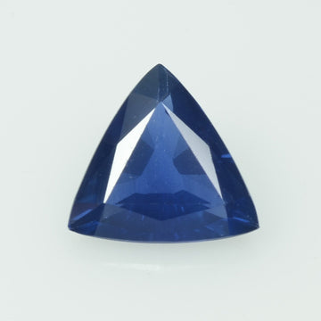 0.65 Cts Natural Blue Sapphire Loose Gemstone Trillion Cut