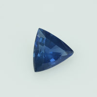 0.40 Cts Natural Blue Sapphire Loose Gemstone Trillion Cut