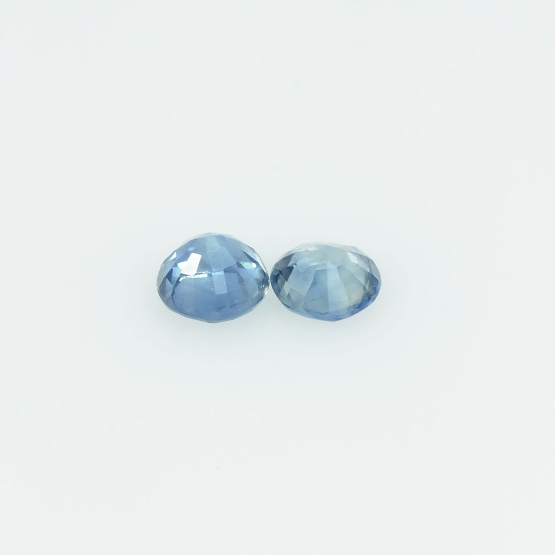 3.7 mm Natural Blue Sapphire Loose Gemstone Round Cut