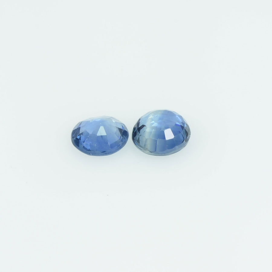 4 mm Natural Blue Sapphire Loose Gemstone Round Cut