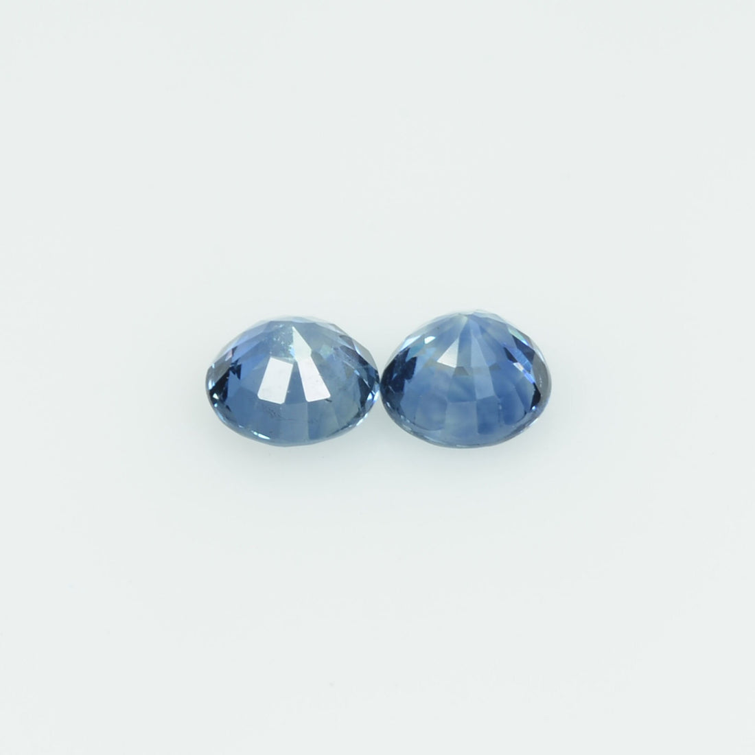 4 mm Natural Blue Sapphire Loose Gemstone Round Cut