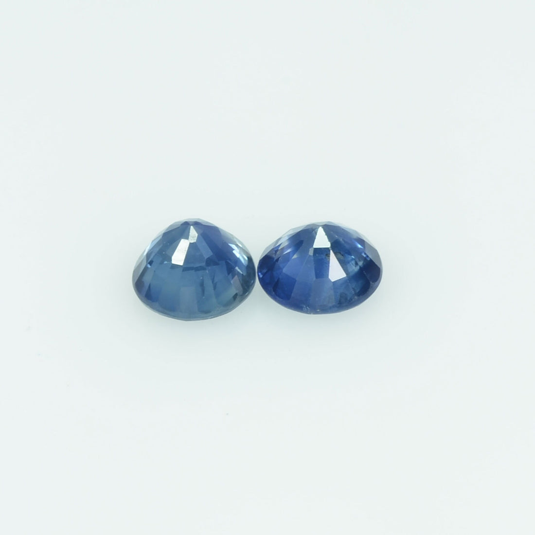 4 mm Natural Blue Sapphire Loose Gemstone Round Cut