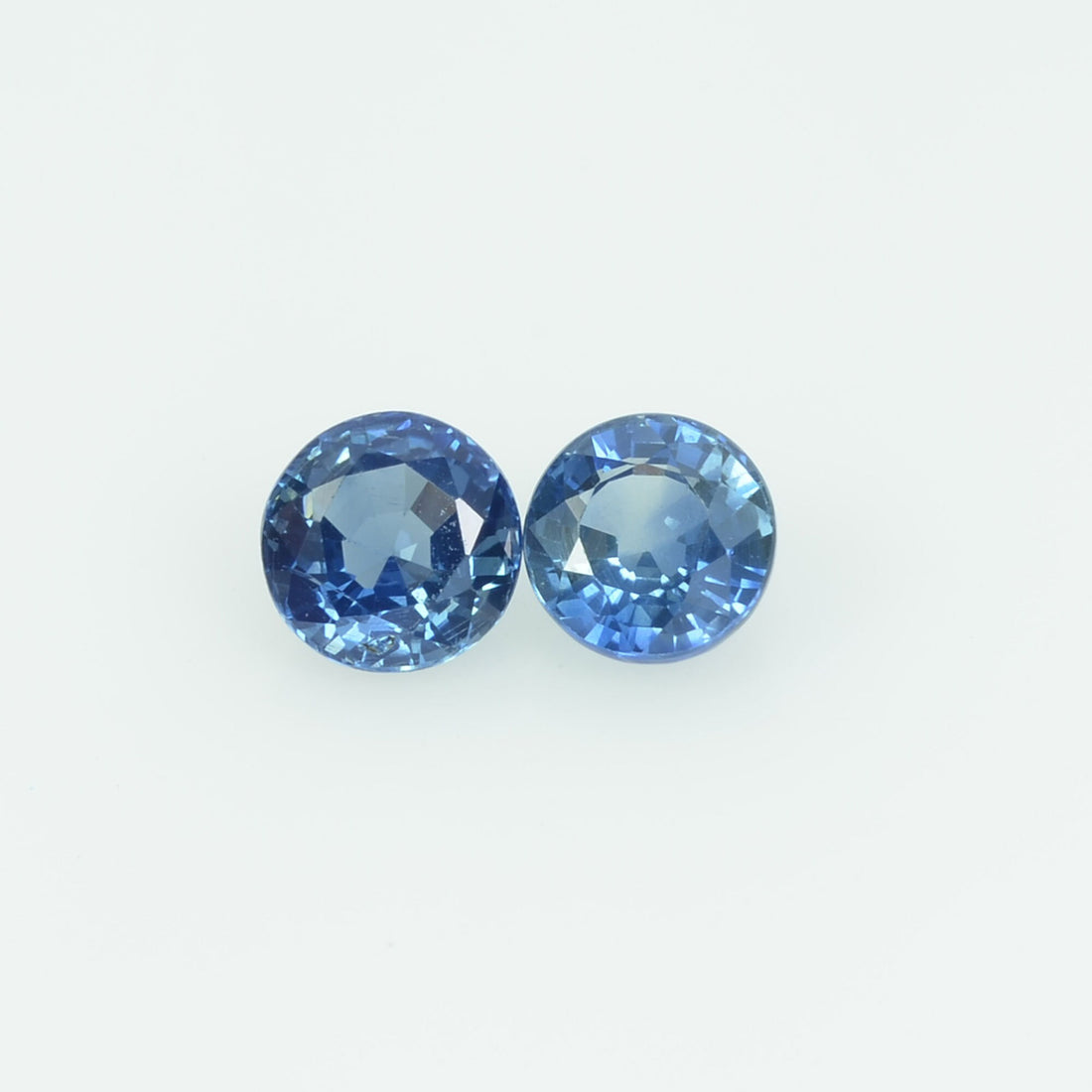 4 mm Natural Blue Sapphire Loose Gemstone Round Cut
