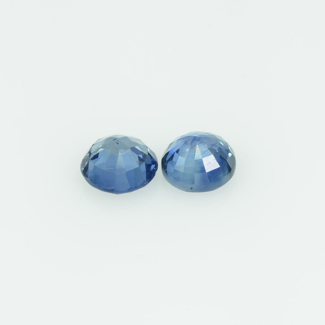 4 mm Natural Blue Sapphire Loose Gemstone Round Cut