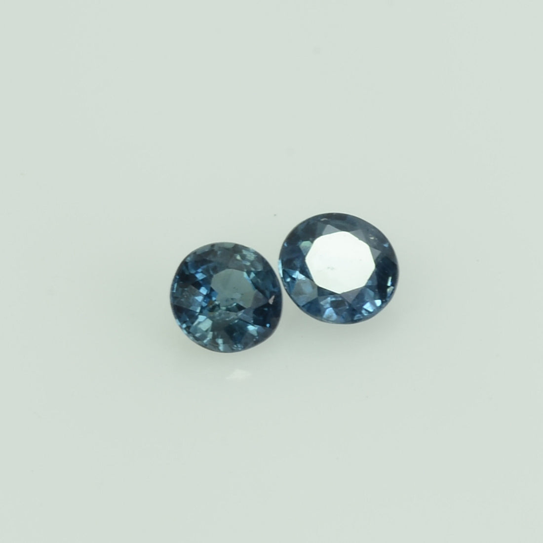 3.4 mm Natural Blue Sapphire Loose Gemstone Round Cut