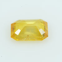 1.57 cts Natural Yellow Sapphire Loose Gemstone Octagon Cut