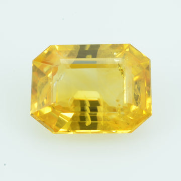 2.17 cts Natural Yellow Sapphire Loose Gemstone Octagon Cut