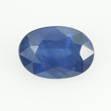 Natural Blue Sapphire Loose Gemstone Oval Cut