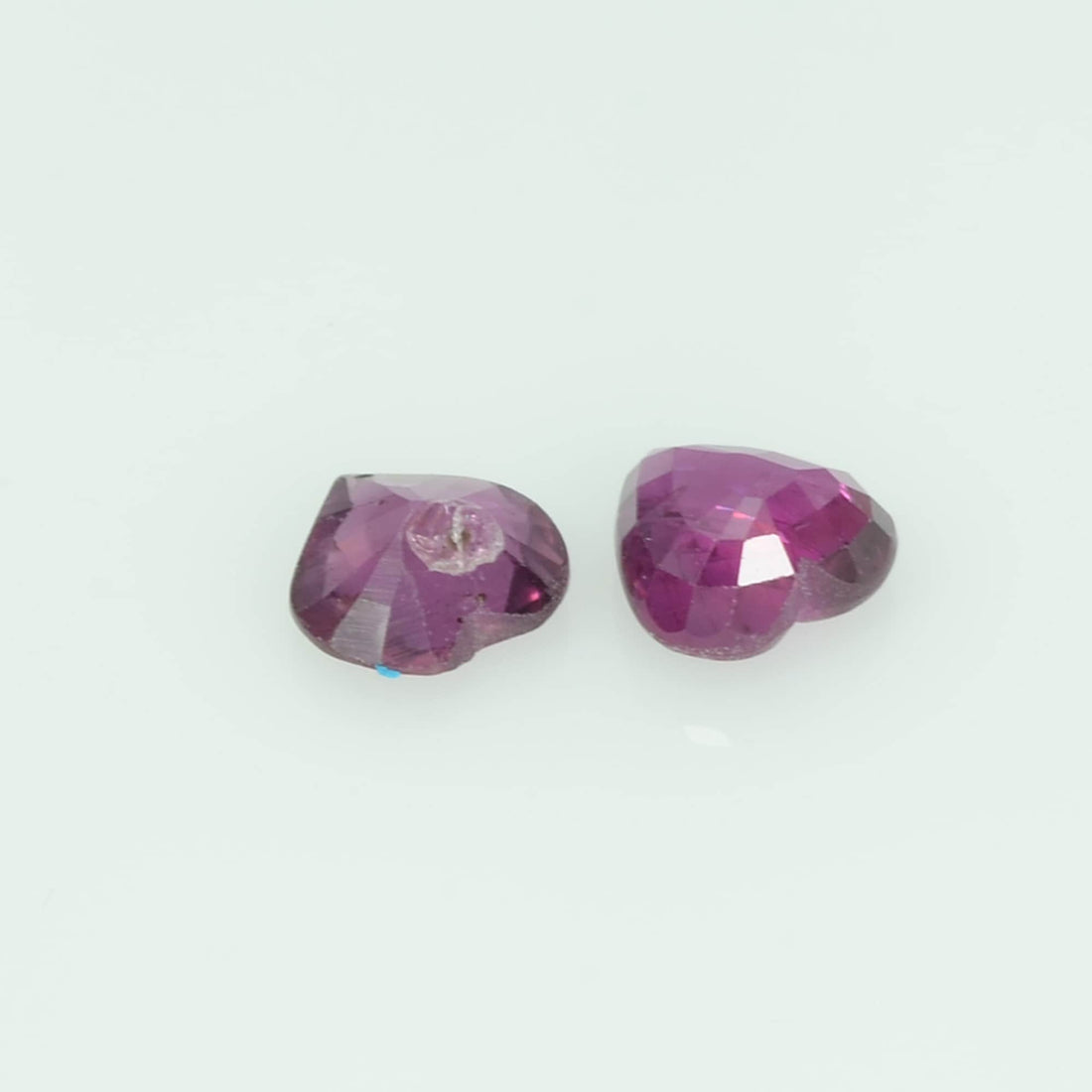 5 Mm Natural Ruby Loose Gemstone Heart Cut