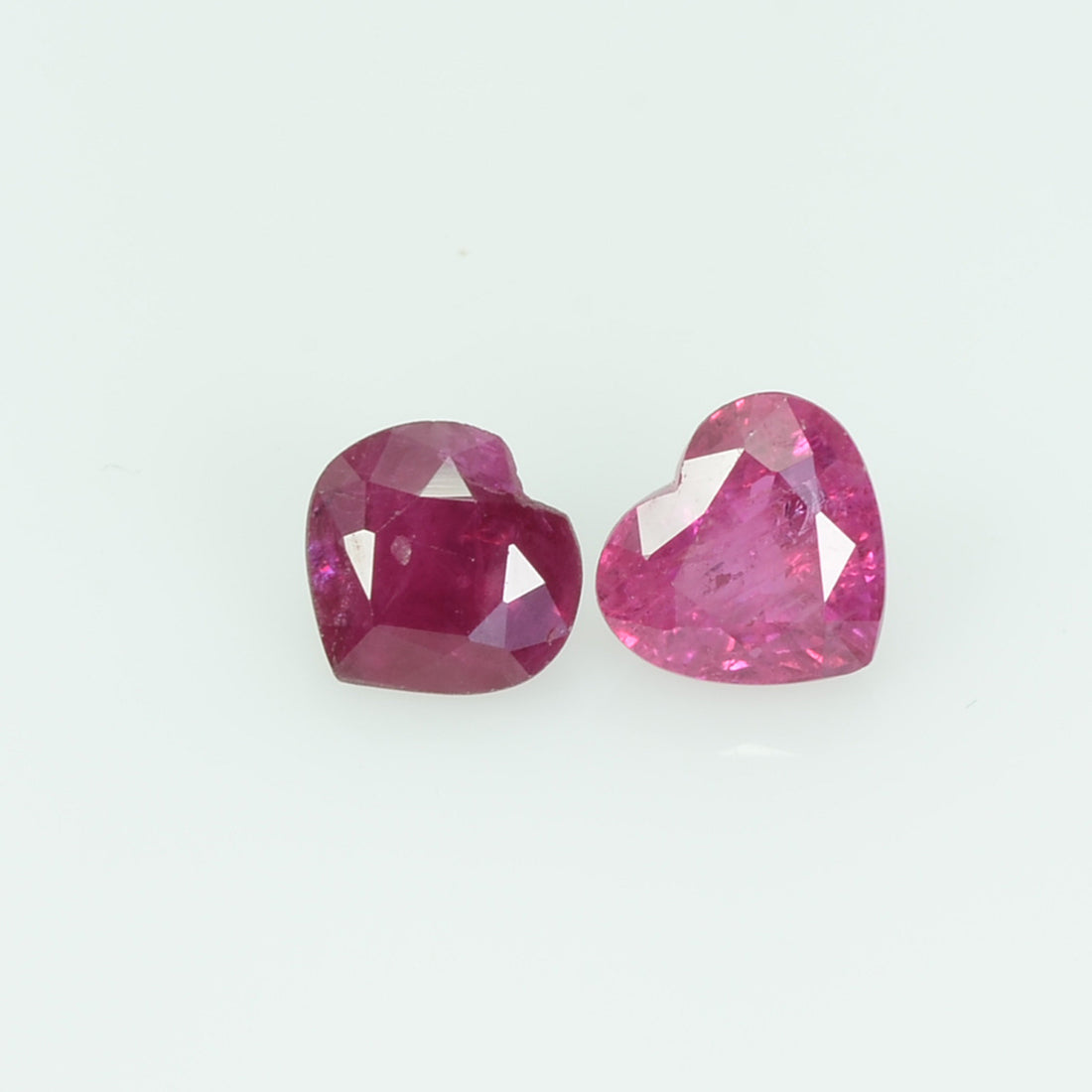 5 Mm Natural Ruby Loose Gemstone Heart Cut - Thai Gems Export Ltd.