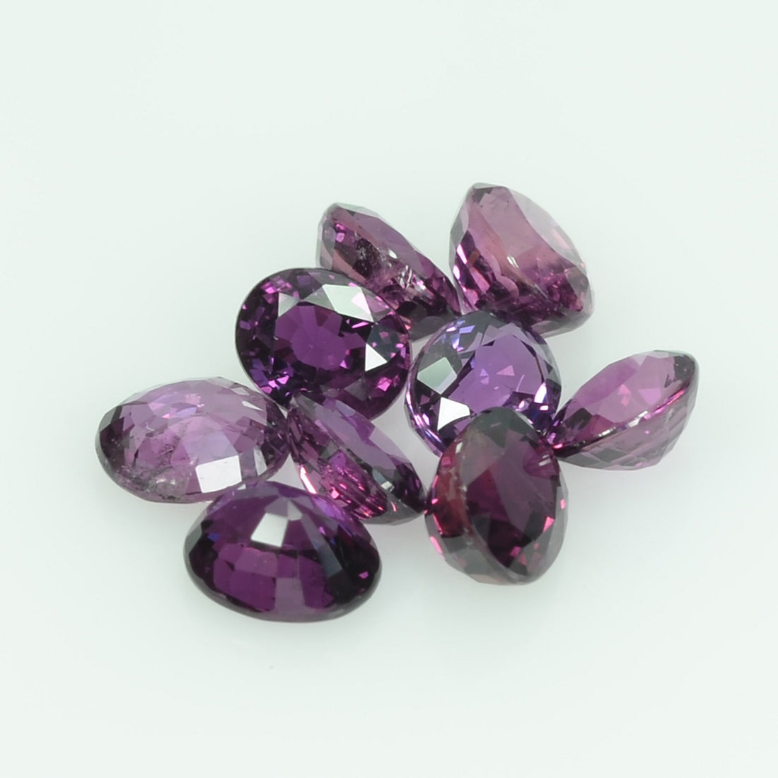 4.5x3.5 Natural Thai Ruby Loose Gemstone Oval Cut