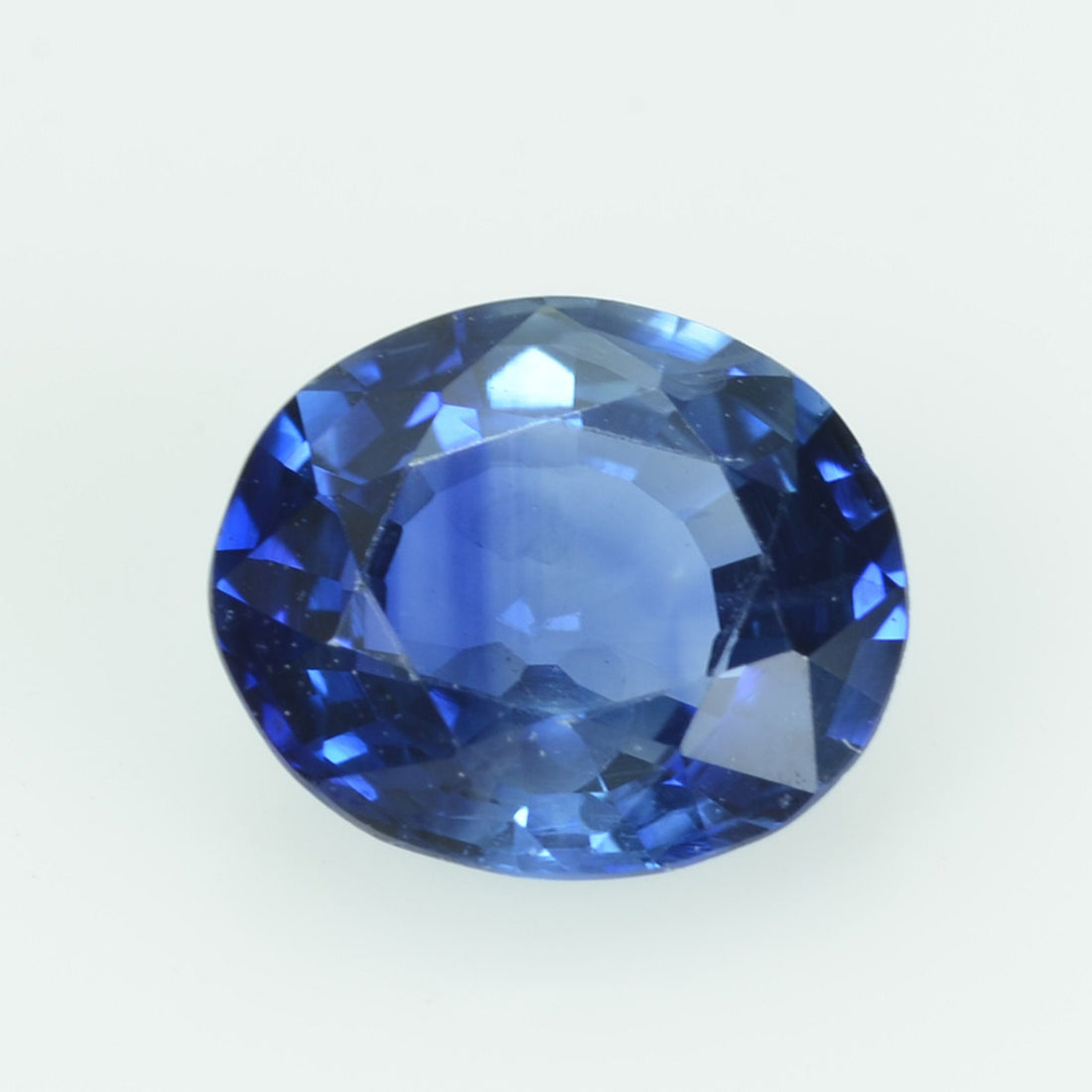0.84 Cts Natural Blue Sapphire Loose Gemstone Oval Cut AGL Certified