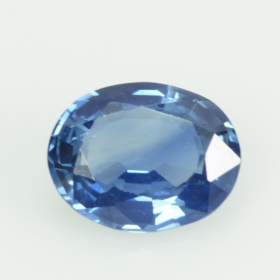 0.95 Cts Natural Blue Sapphire Loose Gemstone Oval Cut AGL Certified