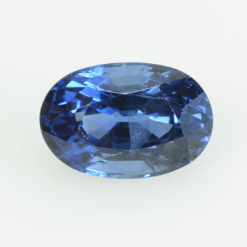 1.10 Cts Natural Blue Sapphire Loose Gemstone Oval Cut AGL Certified