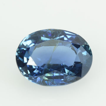 1.34 Cts Natural Blue Sapphire Loose Gemstone Oval Cut AGL Certified