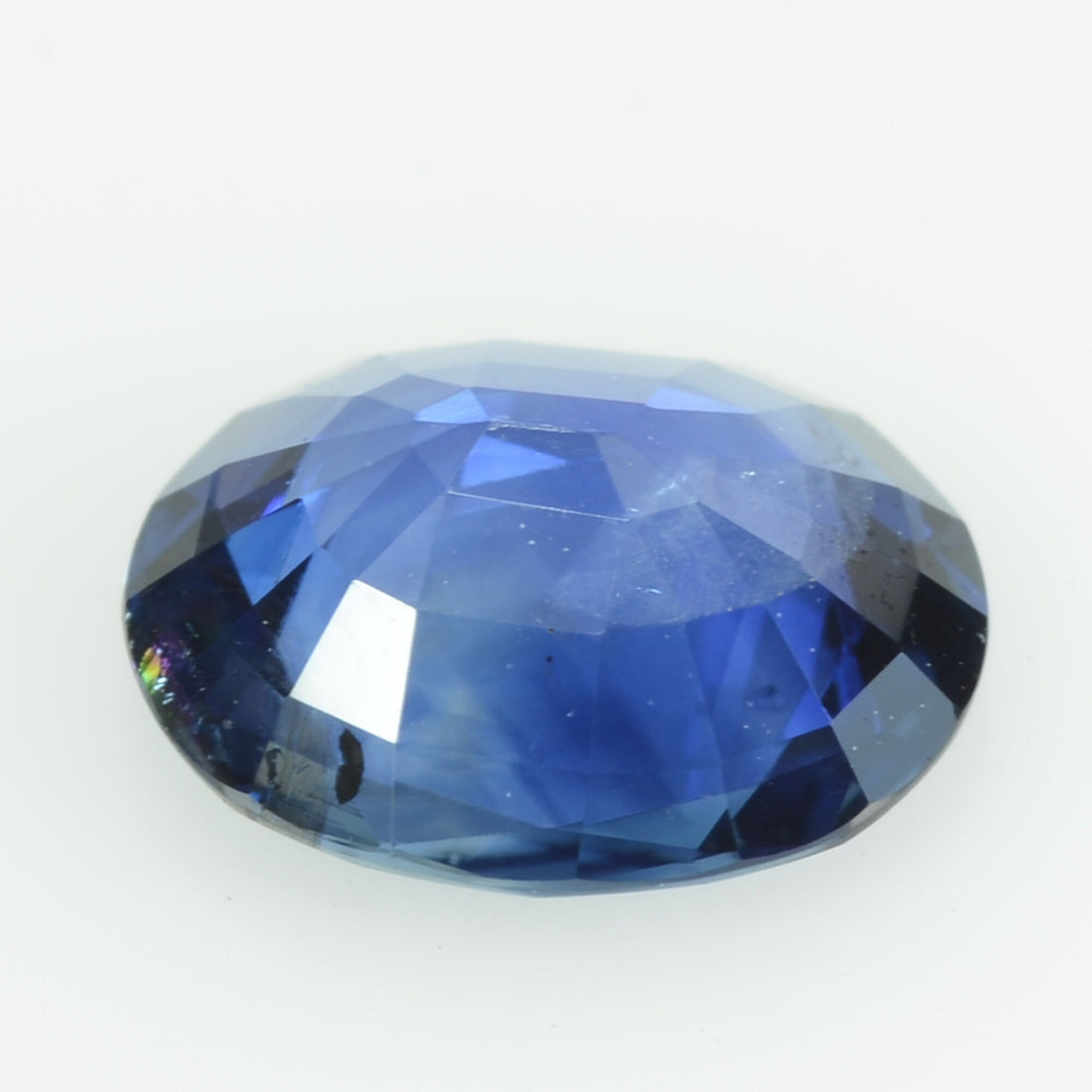 1.48 Cts Natural Blue Sapphire Loose Gemstone Oval Cut AGL Certified