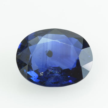 1.02 cts natural blue sapphire loose gemstone oval cut AGL Certified