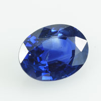1.13 cts natural blue sapphire loose gemstone oval cut AGL Certified